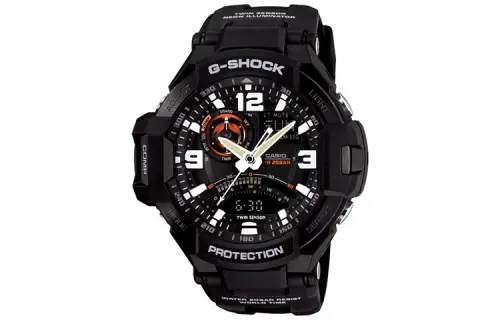 CASIO Men Black Watch GA-1000-1A