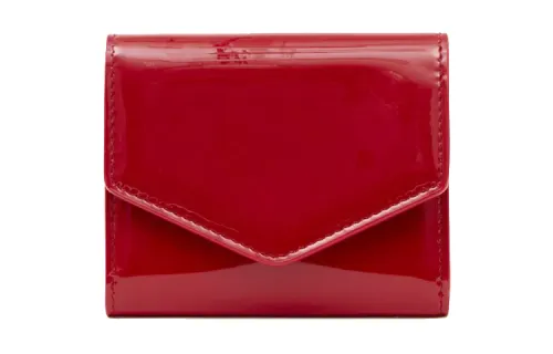 Maison Margiela Cow Leather Wallet Women's Red