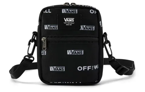 Vans Polyester Crossbody Bags Unisex Black