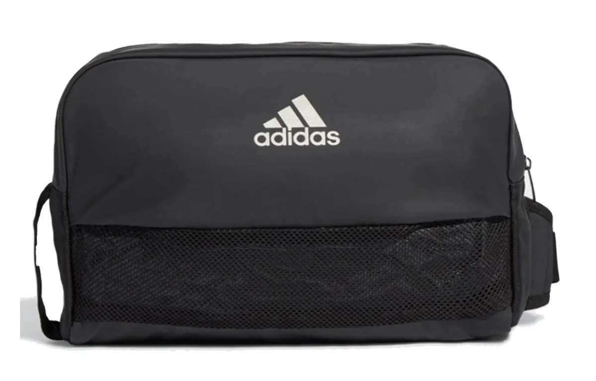 Adidas Polyester Athletic Shoes Bag Clutch Unisex Black