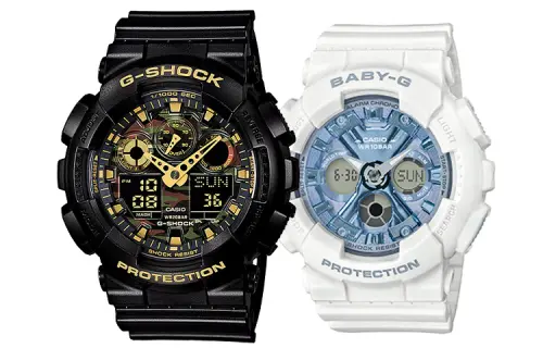 CASIO Unisex Pair Table Series Green Watch