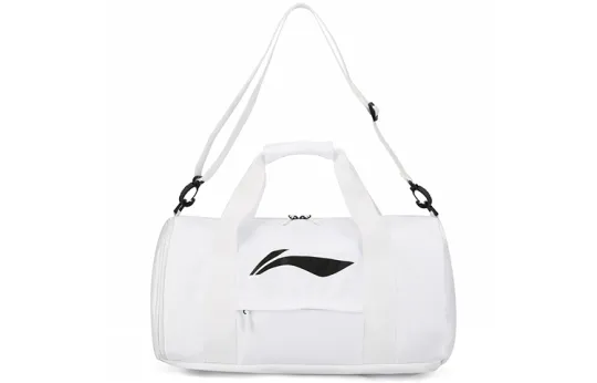 Li Ning Badminton Collection Badminton Polyester Training Bag Gym Bag Unisex White