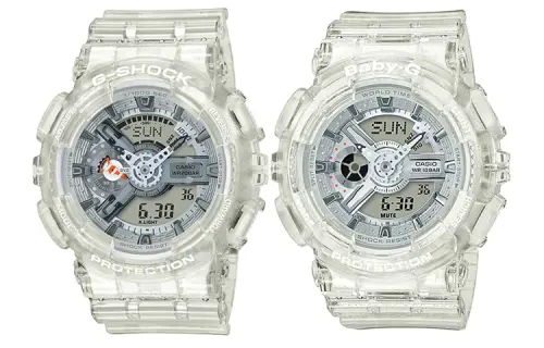 CASIO Unisex Pair Table Series White Watch