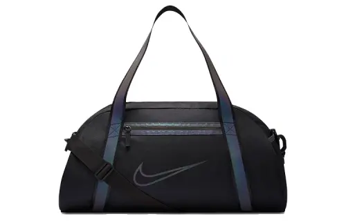 Nike Polyester Handbag, Shoulder Bag, Crossbody Bag, Camping Bag, Travel Bag, Gym Bag Unisex Black