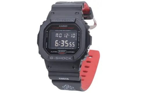 CASIO Men G-SQUAD Series Black Watch DW-5600HR-1PRC