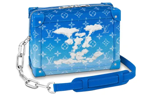 LOUIS VUITTON Soft Trunk Clouds Monogram Blue