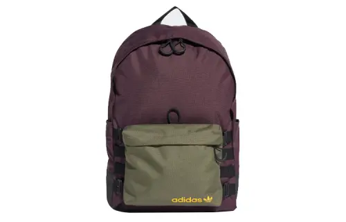 Adidas Originals Trefoil Sports Polyester Backpack Regular Unisex Dark Red