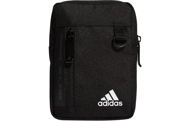 Adidas Polyester Shoulder Bag Unisex Black