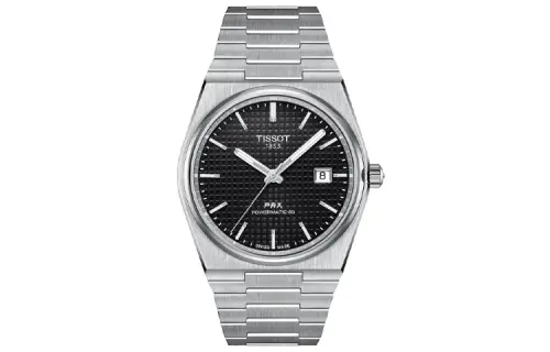 TISSOT PRX Automatic Mechanical Movement Men's Watches Wrist Watches 40mm Black Dial Stainless Steel Watchband