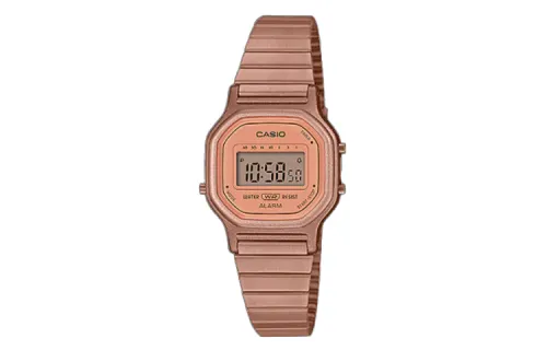CASIO Women's VINTAGE Series Orange Watch LA-11WR-5A