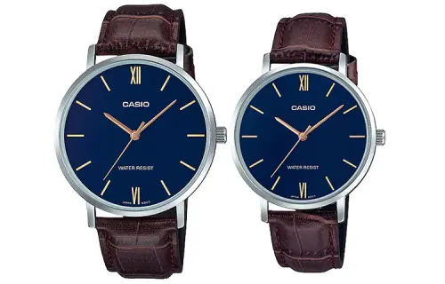 CASIO Unisex Pair Table Series Blue Watch