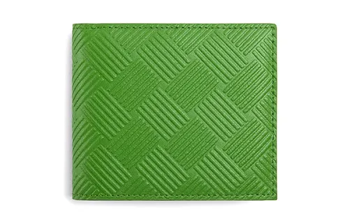Bottega Veneta Bifold Leather Wallet Men's Green