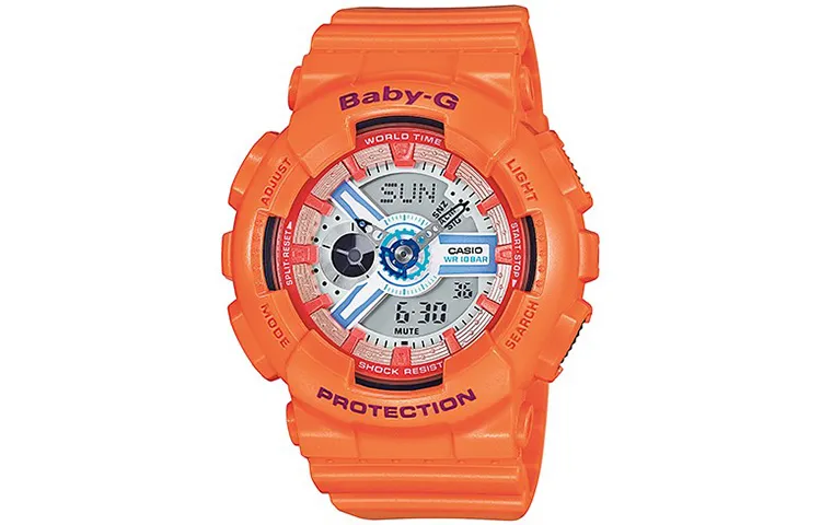 CASIO Women's BABY-G White Watch BA-110SN-4A
