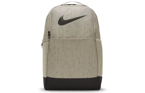 Nike Nike, three dimensional capacious foldable khaki backpack for students with zipper for men and women, polyester, for beloved