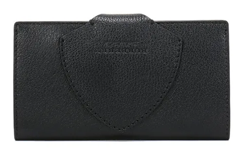 Burberry Leather Wallet Women's Black