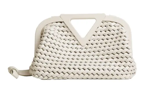 Bottega Veneta With Cow Leather And Sheepskin Clutch Women's