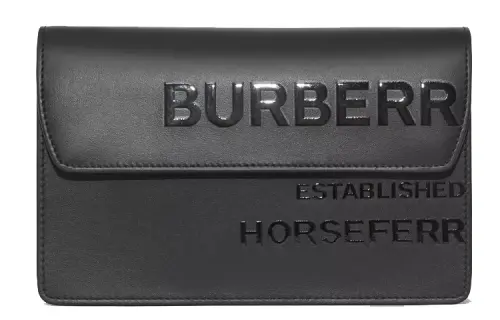 Burberry Print Leather Backpack, Handheld, Shoulder Bag, Crossbody Bag Regular Men's Black