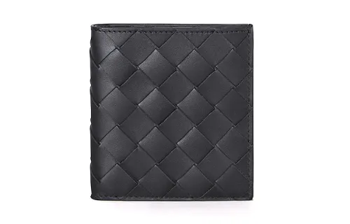 Bottega Veneta Leather Wallet Men's Black
