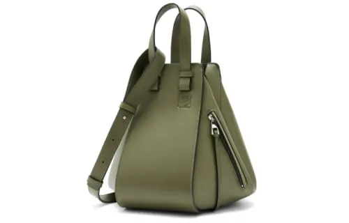 LOEWE Hammock Drawstring Classic Calfskin Hammock Bag, Shoulder Bag, Crossbody Bag, Handbag Small Women's Jasper