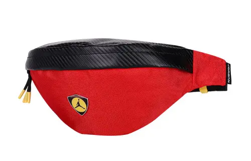 Jordan Athleisure Polyester Sling Bag, Fanny Pack Regular Unisex Red