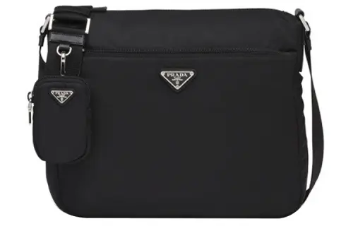 PRADA Re Nylon Shoulder Bag, Crossbody Bag Women's Black