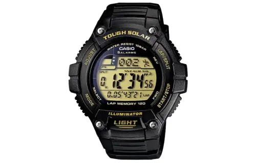 CASIO Men Standard Series Black Watch W-S220-9AJH
