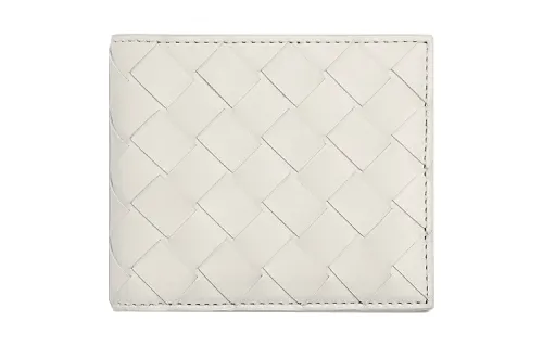 Bottega Veneta Intrecciato Leather Wallet Men's Mist
