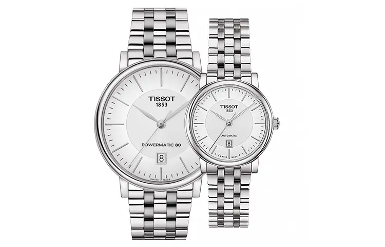 TISSOT Kason Zen I Collection Automatic Mechanical Movement Unisex Watch 40mm White Dial Stainless Steel Case