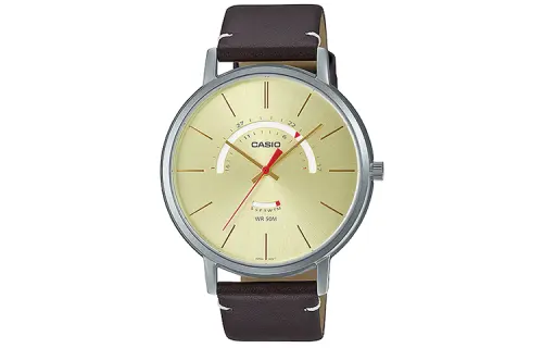CASIO Men Standard Series Gold Watch MTP-B105L-9AV