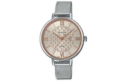 CASIO Women's SHEEN Gold Watch SHE-4059M-4AU