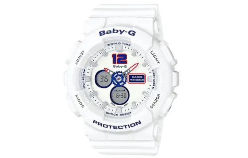 CASIO Women's BABY-G 46.3mm White Watch BA-120TR-7B
