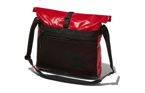 THE NORTH FACE 11L Shoulder Bag, Crossbody Bag, Outdoor Bag Nylon Fabric Red Unisex