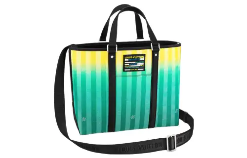 LOUIS VUITTON Coated Canvas Tote Bag, Shopping Bag, Tote, Crossbody, One Shoulder Handbag Regular Men's