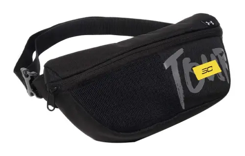 Under Armour Polyester Fanny Pack, Sling Bag, Shoulder Bag, Crossbody Bag Regular Unisex Black