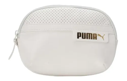 PUMA Artificial Leather Crossbody Bag, Fanny Pack Regular Unisex White