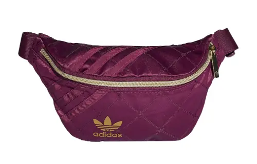 Adidas Originals Polyester Crossbody Bag, Shoulder Bag, Fanny Pack Regular Women's Dark Red
