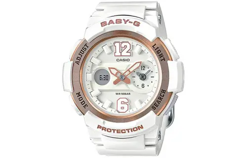 CASIO Women's BABY-G White Watch BGA-210-7B3