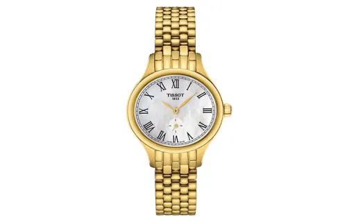 TISSOT Premium Collection Quartz Movement Women's Watch 27.2mm White Dial Stainless Steel Case