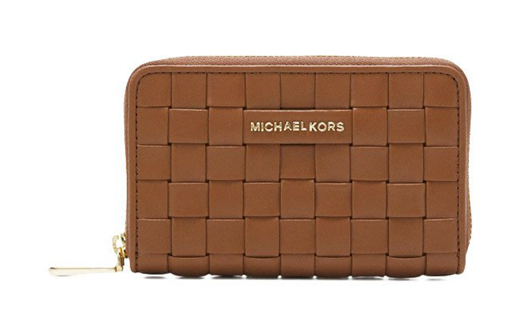 Женский кошелек MICHAEL KORS LOGO (коричневый)