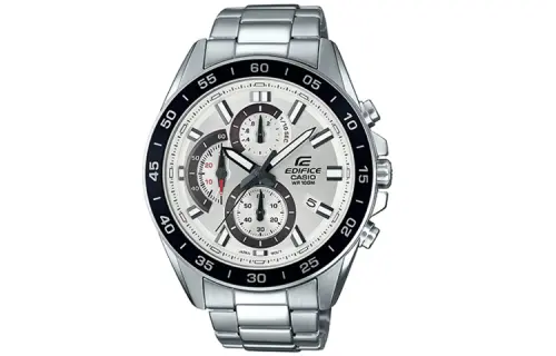 CASIO Men EDIFICE Silver Watch EFV-550D-7AV