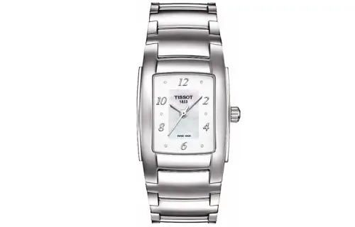 TISSOT T LADY Tianjie Collection Quartz Movement Women's Watch 25.4mm White Dial Stainless Steel Case
