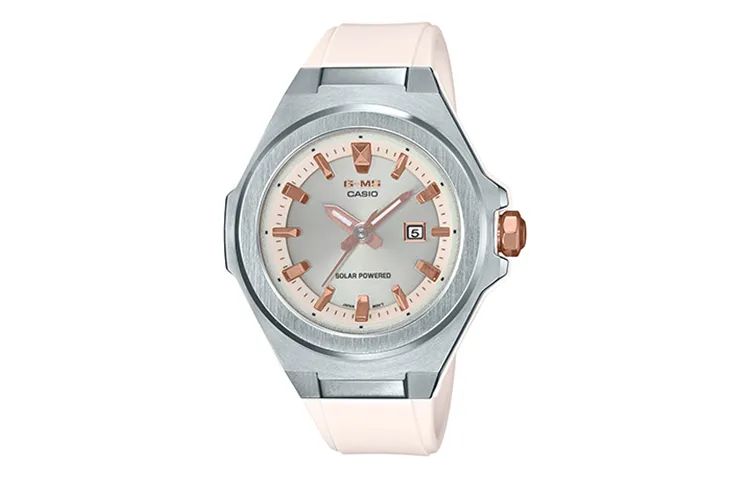 CASIO Women's BABY-G Gray Watch MSG-S500-7APR