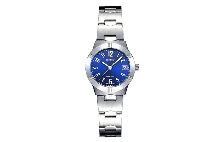 CASIO Women's Standard Series Blue Watch LTP-1241D-2A2