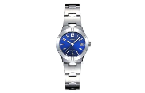 CASIO Women's Standard Series Blue Watch LTP-1241D-2A2