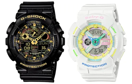 CASIO Unisex Pair Table Series White Watch