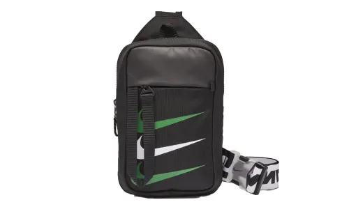 Nike Cotton Shoulder Bag, Crossbody Bag Regular Unisex Black