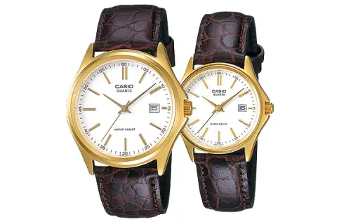 CASIO Unisex Pair Table Series White Watch