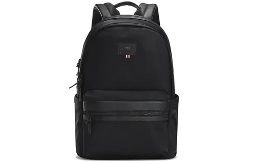 FILA Fabric Laptop Bag Backpack Regular Men's Pitch Black
