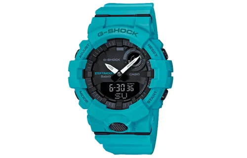 CASIO Men G-SQUAD Series 55mm Black Watch GBA-800-2A2