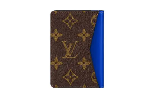 LOUIS VUITTON Pocket Organizer Blue
